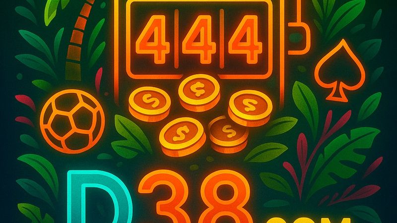 Interface do jogo bet 444 slot com seus símbolos e recursos visuais.
